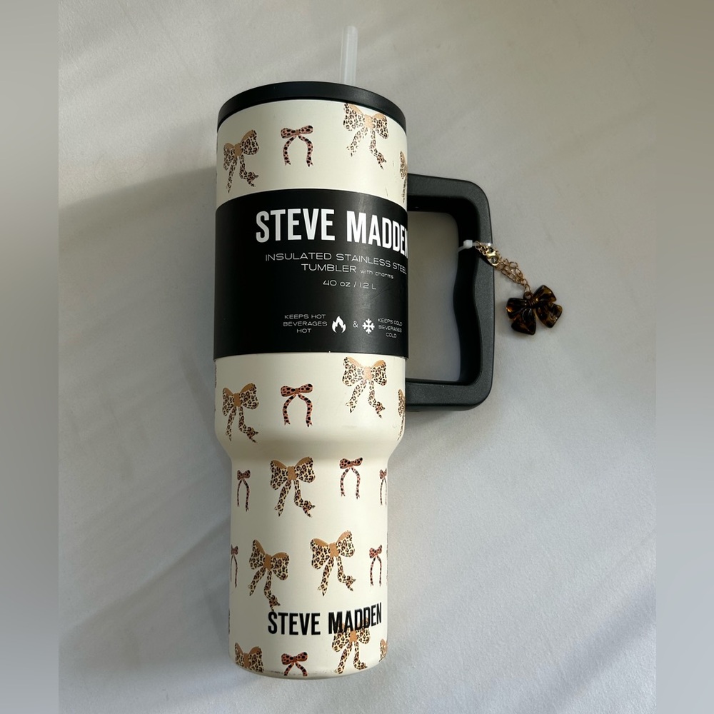 Steve Madden insulated stainless steel 40 oz tumbler